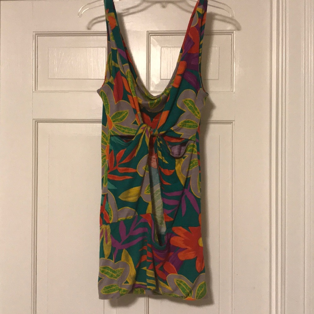 Bright Open Back Tank